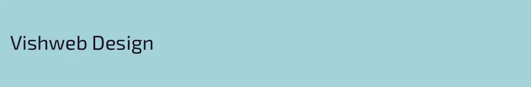 Vishweb Design